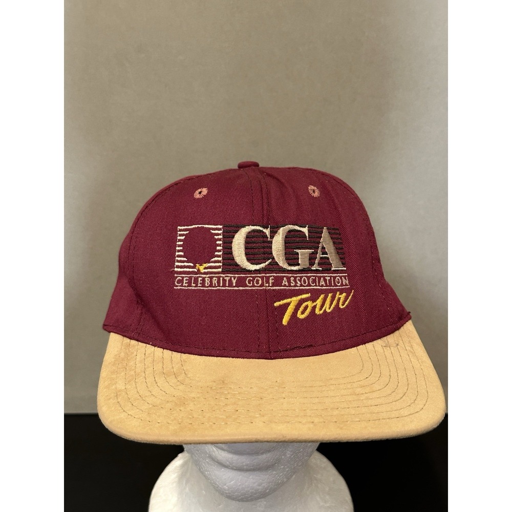 Vintage‎ Cga ( Celeb Golf Tour ) Leather Strapback